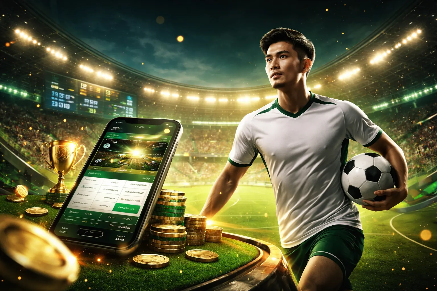 Hình ảnh chính game Nổ Hũ fv88 với các biểu tượng may mắn và hiệu ứng rực rỡ